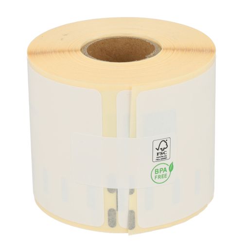 Dymo 99014 compatible labels, 54mm x 101mm, 220 labels, white, removable