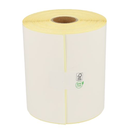 Etiquetas térmicas de envío DHL, 102mm x 210mm - 210 etiquetas - Eco-blanco-permanente - núcleo 25 mm