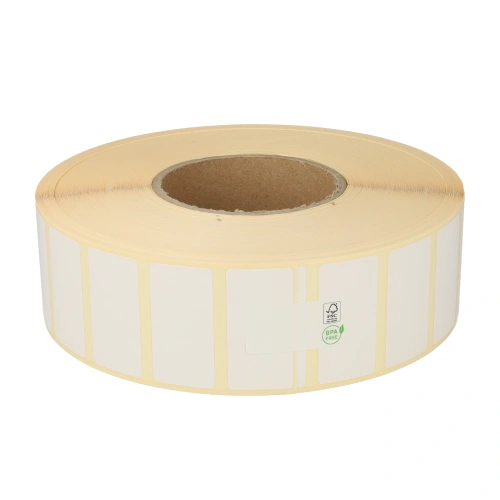 Product Zebra Z-Perform 1000D (3004996) compatible, 51mm x 25mm, 5860 etiketten, 76mm kern, wit, eco permanent Image