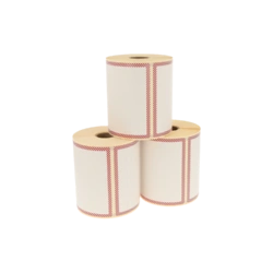 Produkt IATA UN Blanko - Lithium-Batterien Etikett - Selbst bedruckbar - 100mm x 100mm - inkl. kostenloser Vorlagen - 500 Etiketten - Direktthermisch Foto