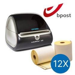 Starterspakket Bpost: Dymo LW 4XL + 12x Dymo S0904980 compatible labels