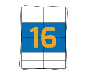 Prodotto Herma Label 4462, Compatible, 105mm x 37mm Immagine