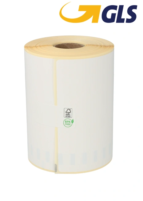 Producto Dymo S0904980 Etiquetas compatible GLS, 104mm x 159 mm, 220 etiquetas, blanco, permanente Imagen