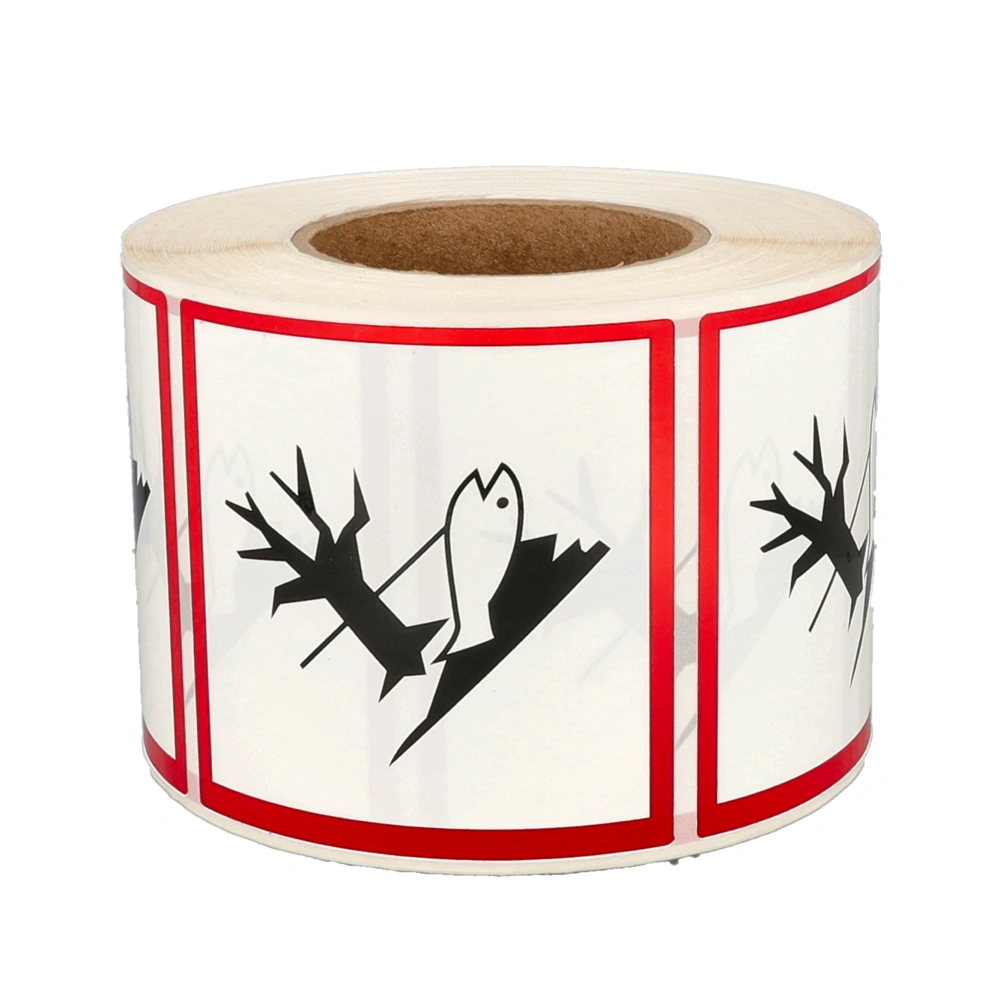Produit Étiquettes GHS Dangereux pour l’environnement, 100mm x 100mm, 1000 étiquettes Image