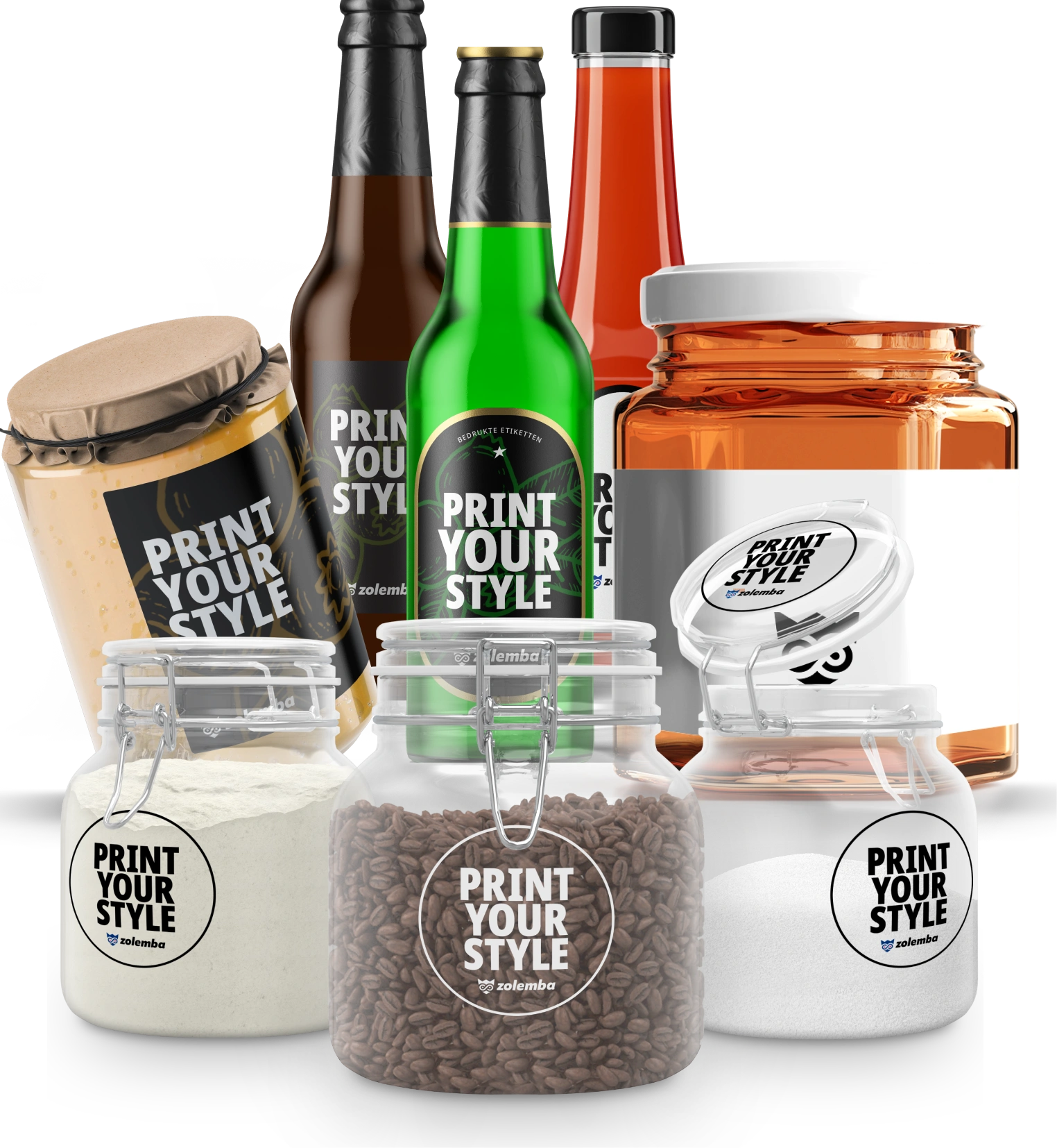 Producto Printed Label Model Imagen