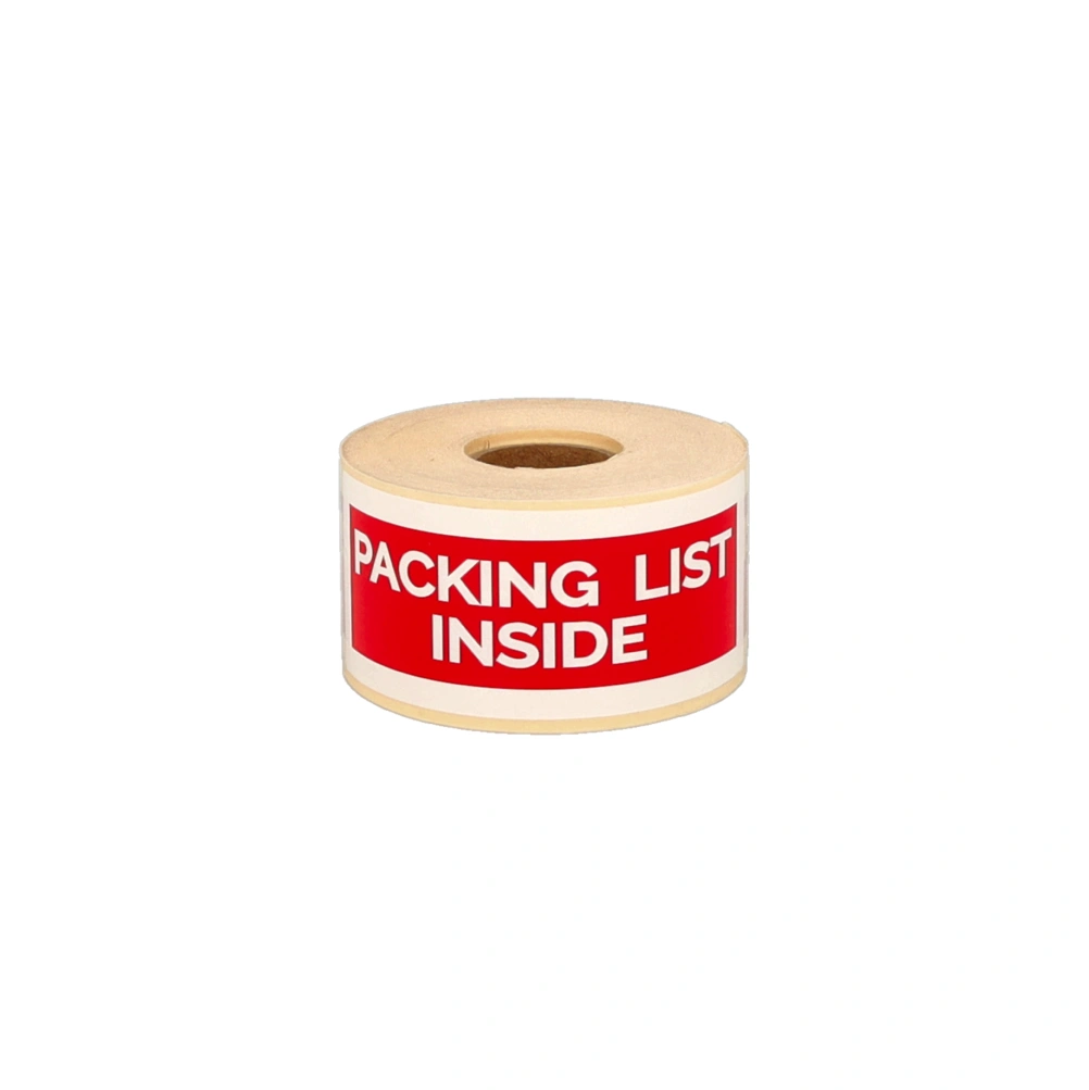 Produit Étiquettes d’expédition avec avertissement, packing list inside, 101,6mm x 38,1mm, 300 étiquettes, permanent Image