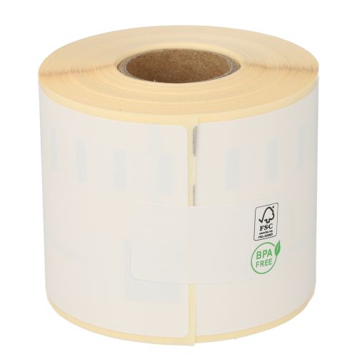 Dymo 99015 / S0722440 compatible labels, 54mm x 70mm, 320 labels, white, permanent