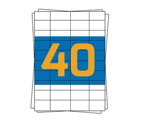 Prodotto Herma Label 4461, Compatible, 52.5mm x 29.7mm Immagine