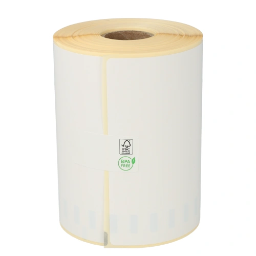 Produkt Dymo S0904980 kompatible Etiketten, 104mm x 159mm, 220 Etiketten, weiß, permanent Foto