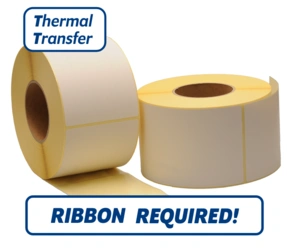 Product Zebra Z-Perform 1000T (3006929-T) Compatible, Eco, 37mm x 67mm, 2190 Labels, 76mm Core, White, Permanent Image