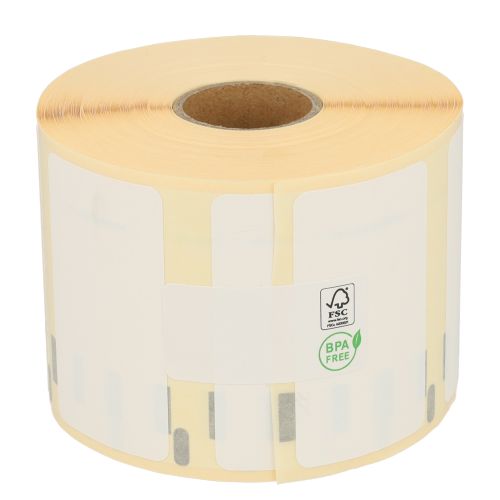 Dymo 11354 / S0722540 compatible labels, 57mm x 32mm, 1.000 labels, white, removable