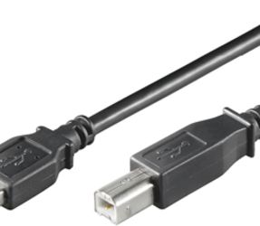 MicroConnect USB 2.0 A-B 1.8m M-M