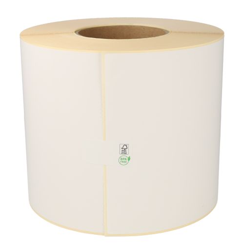 SSCC Zebra etiquetas compatibles, 148mm x 210mm, nucleo o mandril 76mm 700 etiquetas blancas