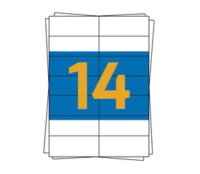 Prodotto Herma Label 4674, Compatible, 105mm x 42.3mm Immagine