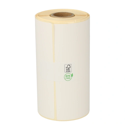 Producto Zebra Z-Select 1000D (3003071) compatibles, ECO, 102mm x 102mm, 150 etiquetas, 19mm diámetro, permanente Imagen