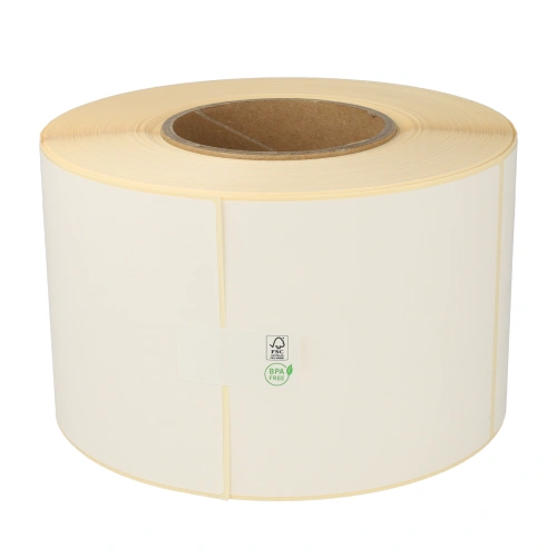 Producto Zebra etiquetas compatibles, 102mm x 210mm, 640 etiquetas, núcleo 76mm, blanco, permanente Imagen