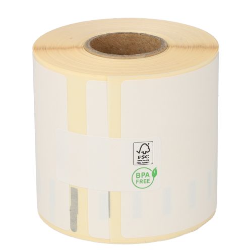 Dymo 1933087 etichette compatibili, 59mm x 190mm, 170 etichette, bianco, permanente (polipropilene / plastica)